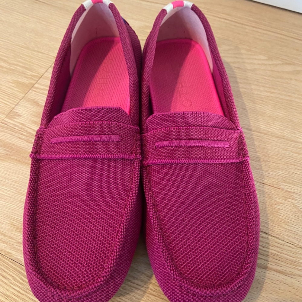 Rothy's Magenta Slip-On Loafers - Picture 5 of 7